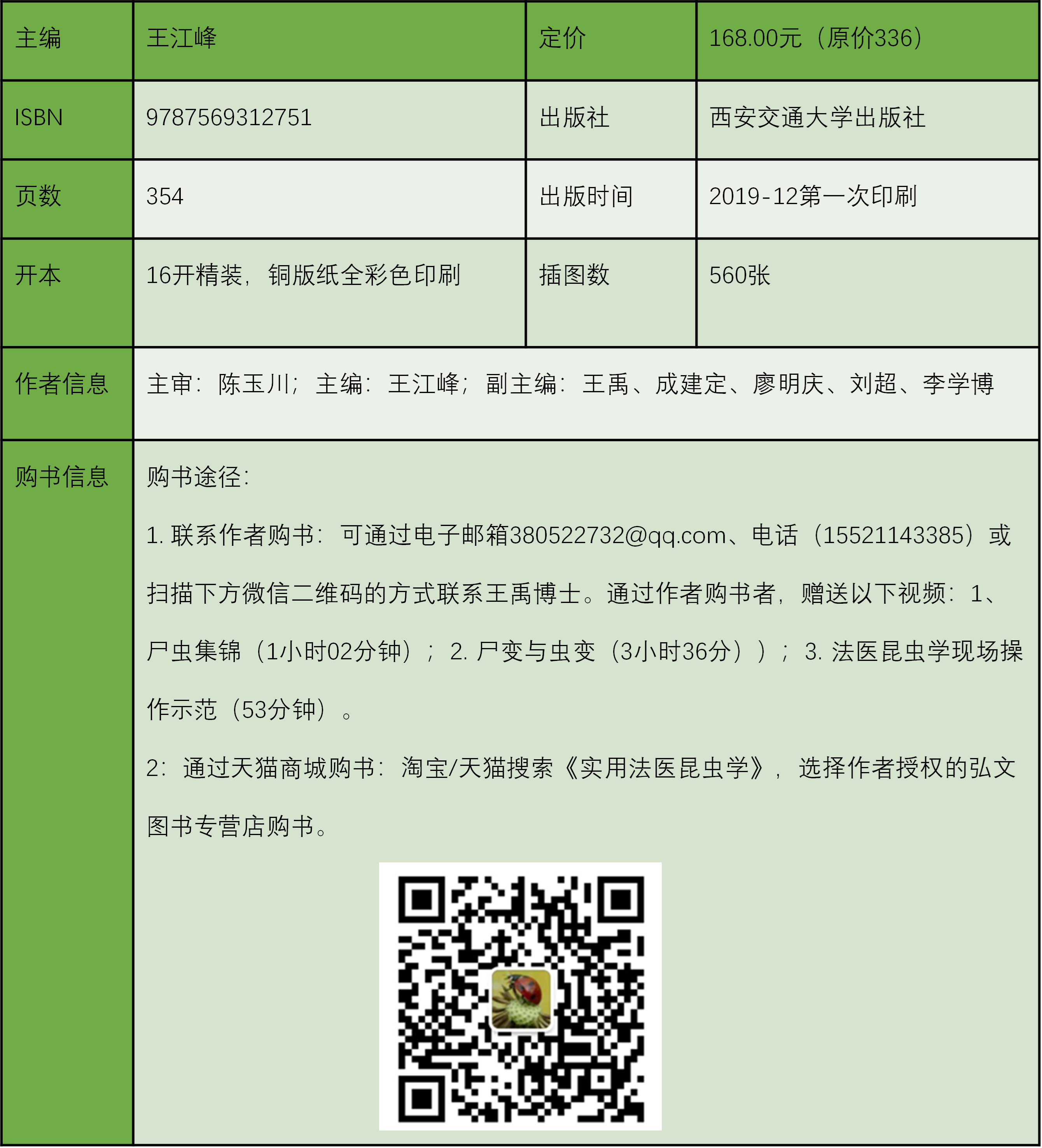 购书信息